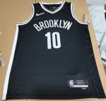 Maillot de Basket #10 Simmons Brooklyn Nets Noir 75th anniversary